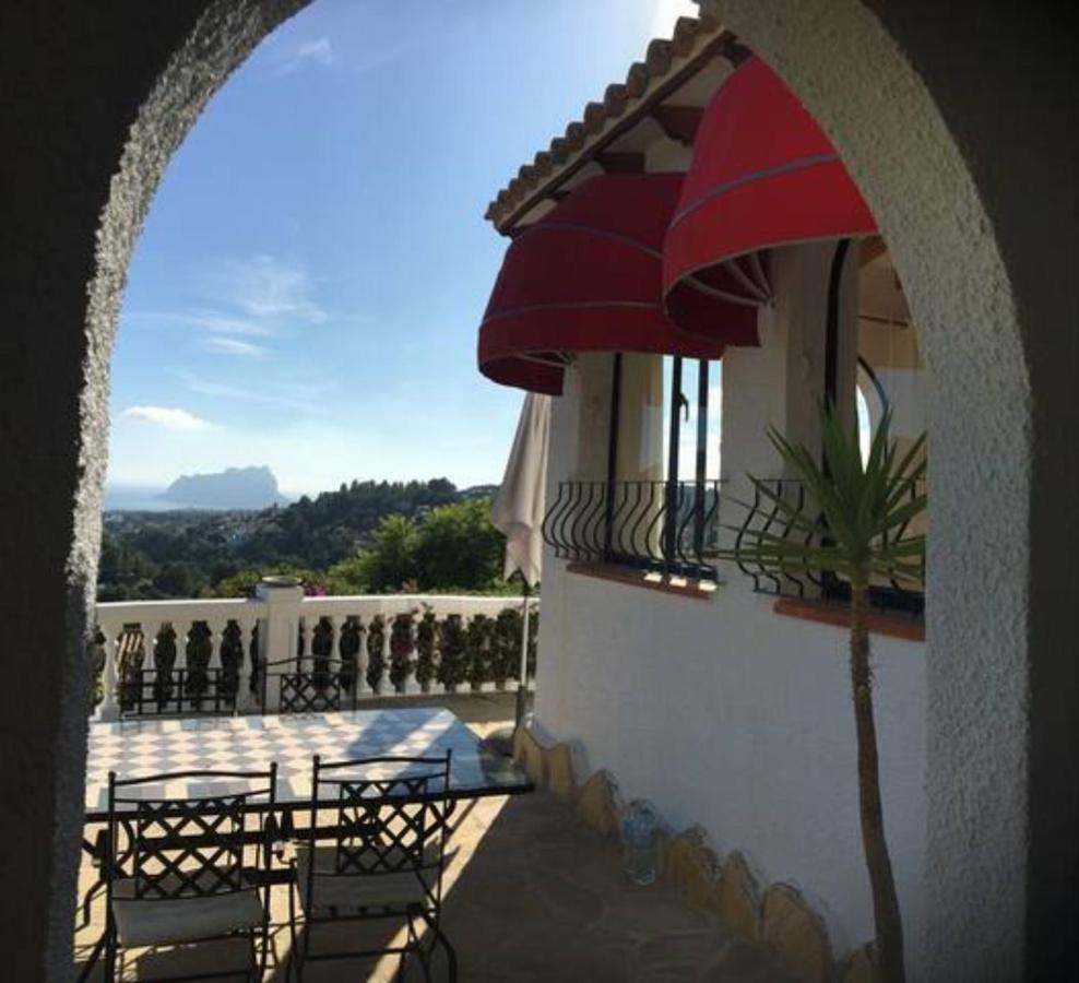 Charming Villa In Montemar With Private, Heated Pool And Sea Views Benissa Exterior foto