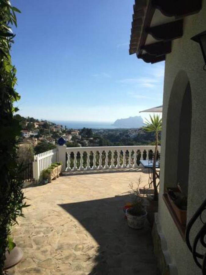 Charming Villa In Montemar With Private, Heated Pool And Sea Views Benissa Exterior foto