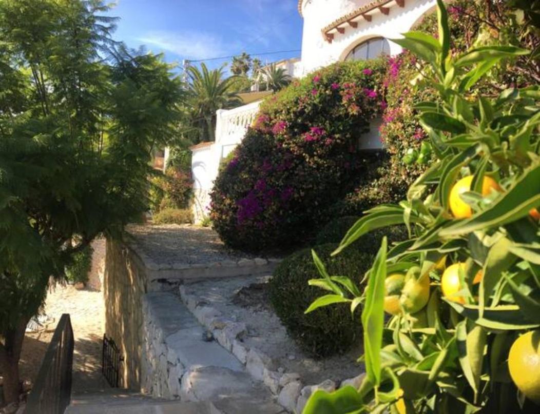 Charming Villa In Montemar With Private, Heated Pool And Sea Views Benissa Exterior foto