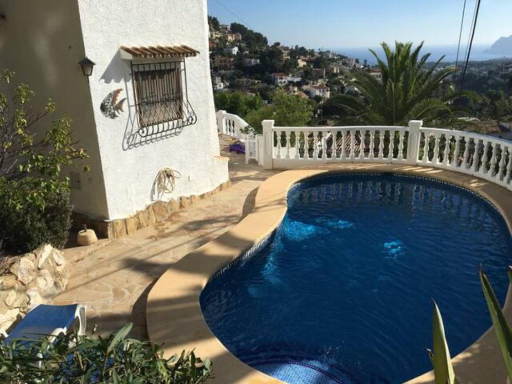 Charming Villa In Montemar With Private, Heated Pool And Sea Views Benissa Exterior foto