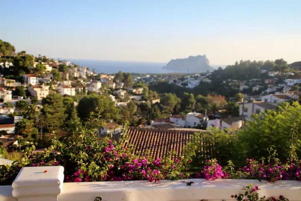 Charming Villa In Montemar With Private, Heated Pool And Sea Views Benissa Exterior foto
